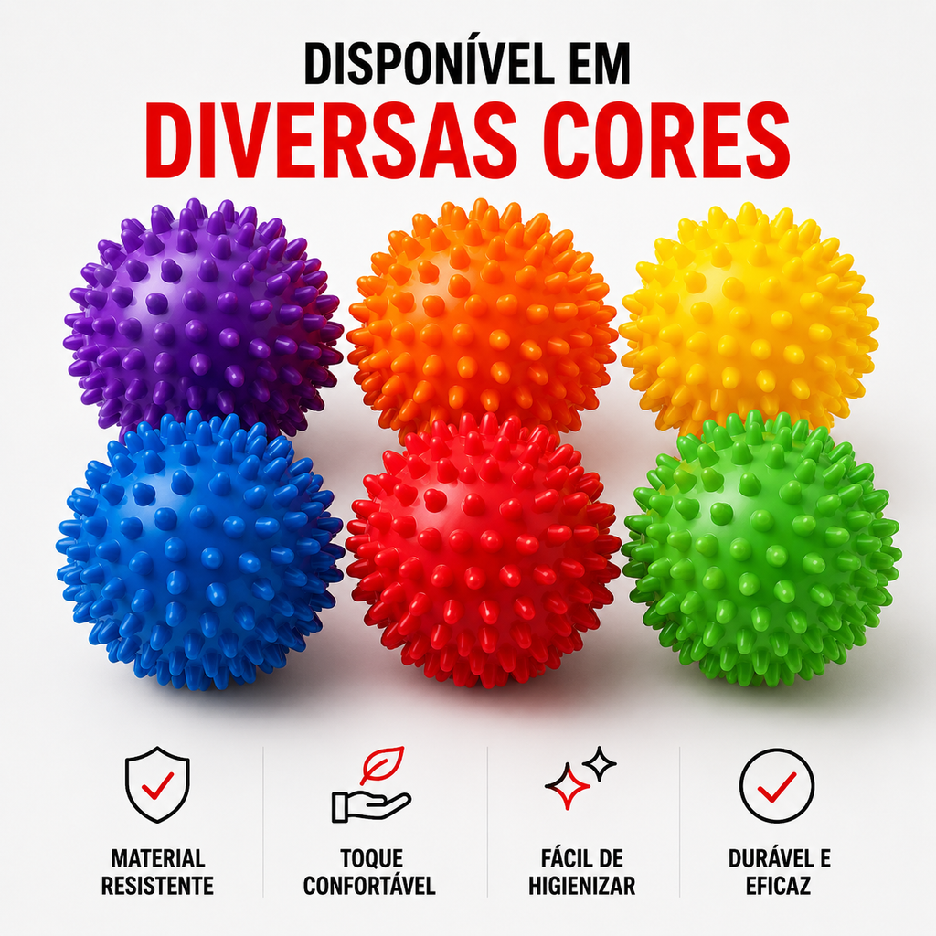 Bola Massageadora para Liberação Miofascial e Recuperação Muscular