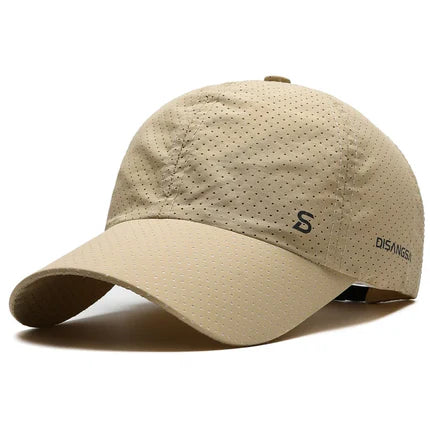 BONÉ ESPORTIVO DRY FIT COM PROTEÇÃO SOLAR E SECAGEM RÁPIDA