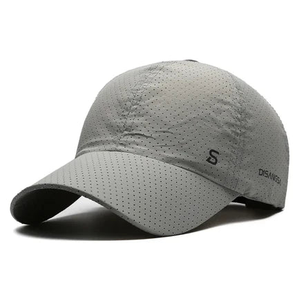 BONÉ ESPORTIVO DRY FIT COM PROTEÇÃO SOLAR E SECAGEM RÁPIDA