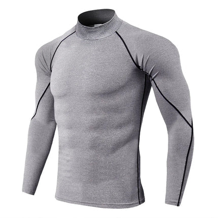 Camisa de Compressão Masculina Manga Longa Dry Fit
