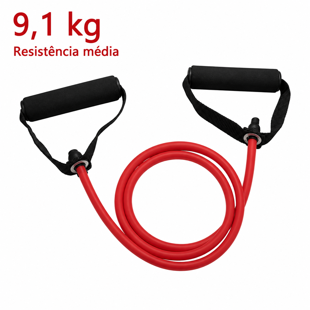 Faixa Elástica de Resistência com Pegadores