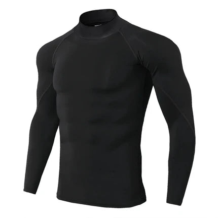 Camisa de Compressão Masculina Manga Longa Dry Fit