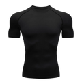 Camiseta Masculina de Compressão Dry Fit Manga Curta
